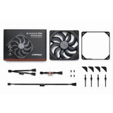 Noctua Nf-A14x25 G2 Pwm Chromax.Negro Gehäuseventilador 140 Mm