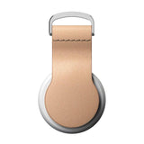 Nomad Airtag Leather Loop 90 Degrees Natural