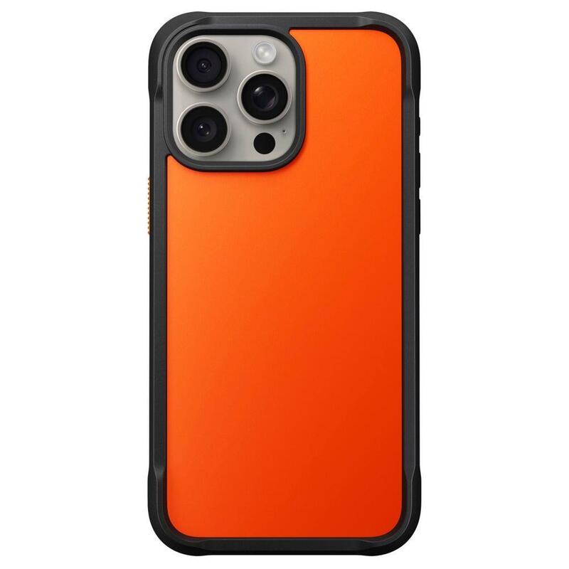 Nomad Rugged Case Iphone 15 Pro Max Ultra Orange