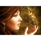 Norimpex Diamond Mosaic  - Girl With A Butterfly