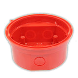 Notifier Brr Zócalo Con Base Alta Roja Para Dispositivos Óptico-Acústicos