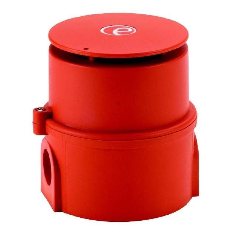 Notifier Is-Ma1 Sirena Electrónica Redonda Roja