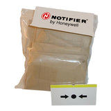 Notifier Ps230 Paquete De 10 Plásticos Flexibles De Recambio Para Pulsadores Rearmables De Serie Kac.