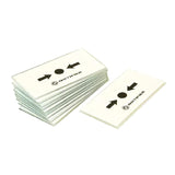 Notifier Sus758 Paquete De 10 Unidades De Cristales De Recambio Para Pulsadores De La Serie Kac.