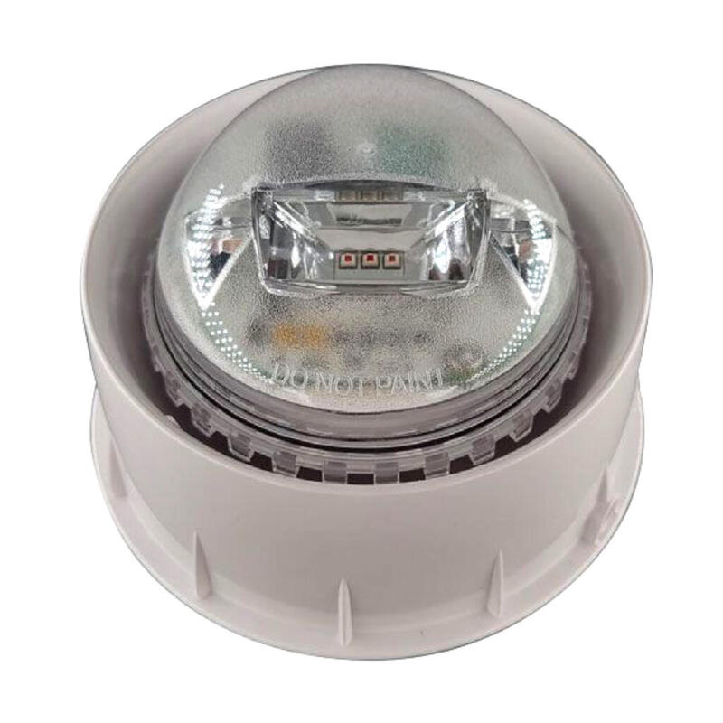 Notifier Wrl-Pc-I02 Flash Direccionable Rojo Y Aislador Incorporado. Carcasa Blanca. En54/23 Categori´A W