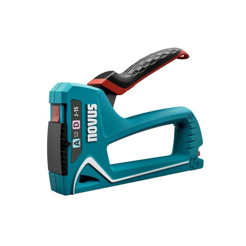 Novus J15 Clavadora/Grapadora - Para Grapas De 4 A 10mm - Cambio De Grapa Mediante Mecanismo De Desplazamiento -