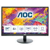 Nuevo Desprecintado Monitor Aoc M2470swh 23.6' Full Hd Multimedia Negro