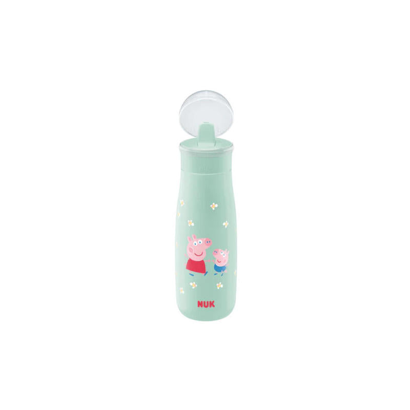 Nuk Mini-Me Trinkflaschen Peppa Pig 450ml, Verde