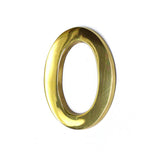 Numero 0 Laton Pulido 10cm Fijacion Invisible Edm