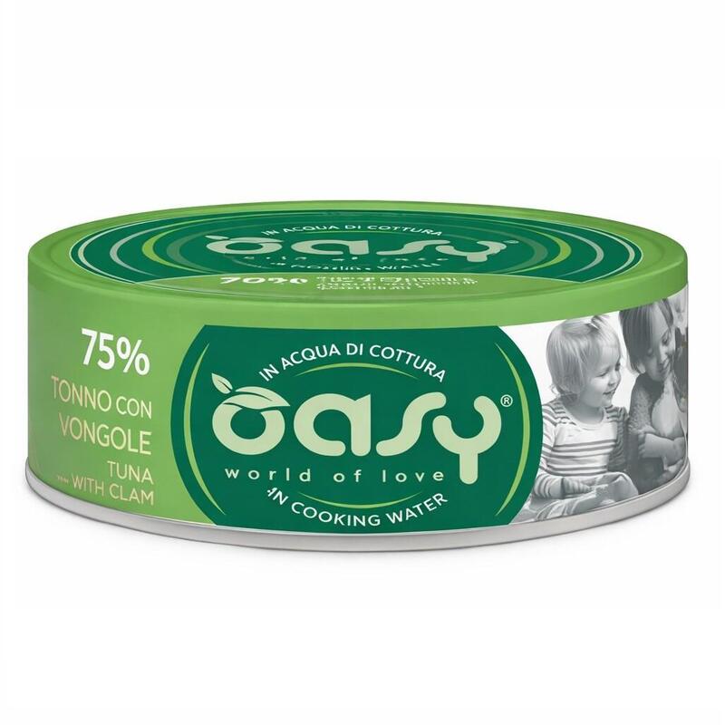 Oasy More Love Tuna With Clam 70gr