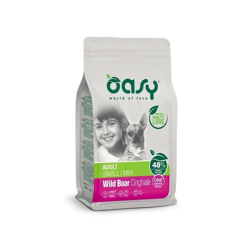 Oasy One Animal Protein Adult S/M Wild Boar 2,5kg