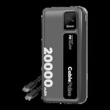Obal:Me Cablepulse Powerbank 20000mah 22,5w Negro