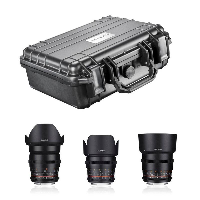 Objetivos Samyang Video Dslr Basic Set Sony E