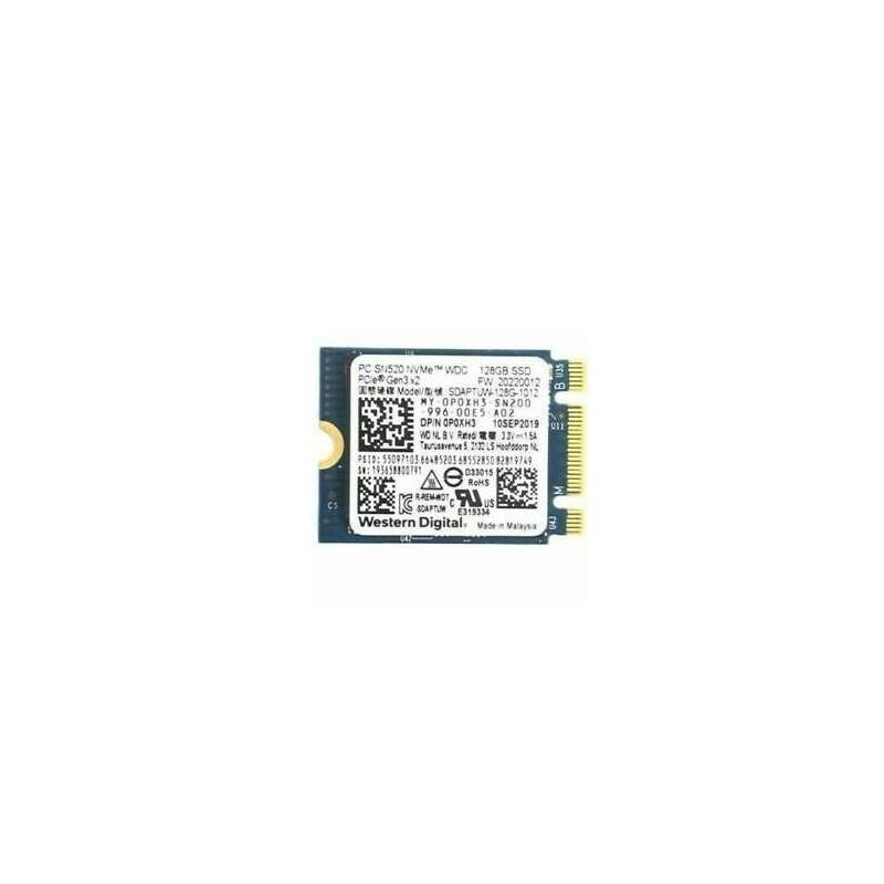 Ocasion Disco Ssd M.2 128gb Wd Sn520 Nvme Pcie 3.0 Nvme Procedente De Ampliacion De Portatiles Nuevos