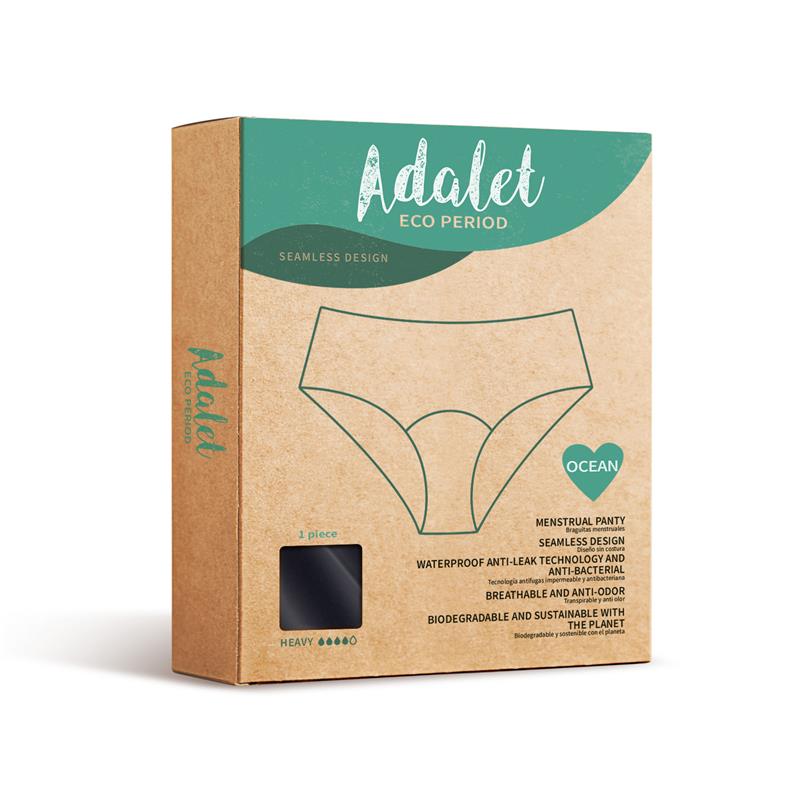Ocean Braguita Menstrual Absorción Heavy Talla (Interno):S