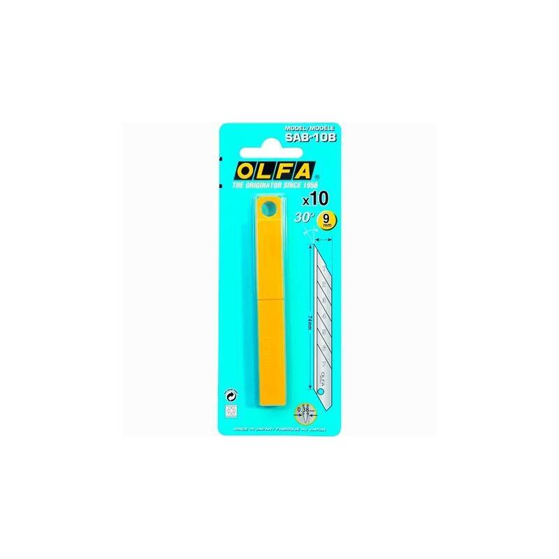 Olfa Repuesto Cutter 9mm / Cuchilla Fracturable 10 Cuchillas