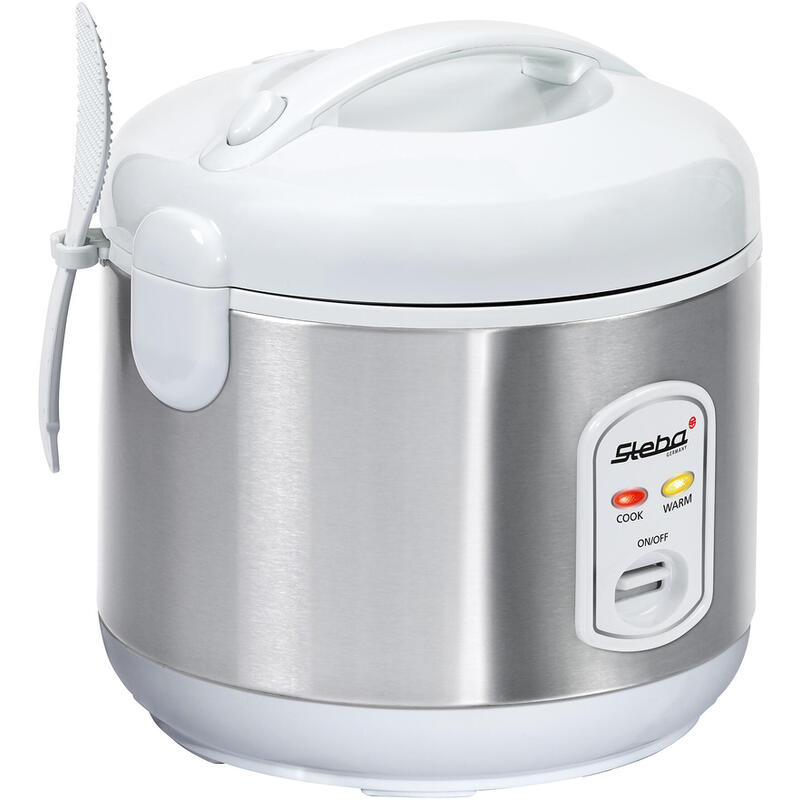 Olla Arrocera Steba Rk 2 Acero Inoxidable/Blanco, 700 W, 3,5 Litros 050200