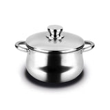 Olla Inoxidable Silverinox + Tapa Acero Inoxidable 18/10 Fagor Ø24x15cm