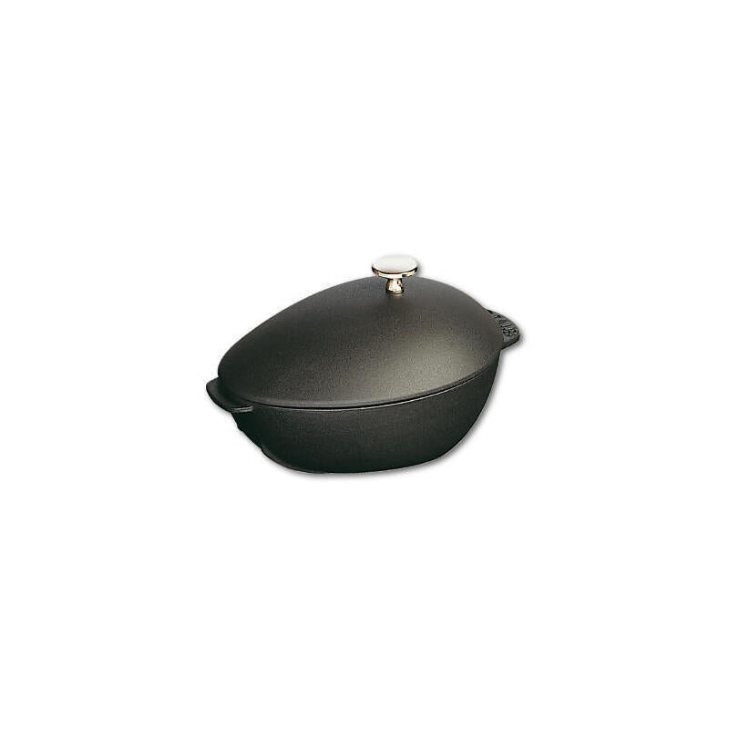 Olla Staub Shell 25 Cm Negra