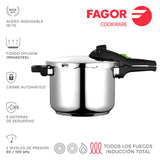 Olla Super Rápida Rapid 6 L Inox 18/10 Fagor Ø23x17cm
