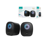 Omega Altavoces Pc 2.0 6w Rms Led Usb Ogg115