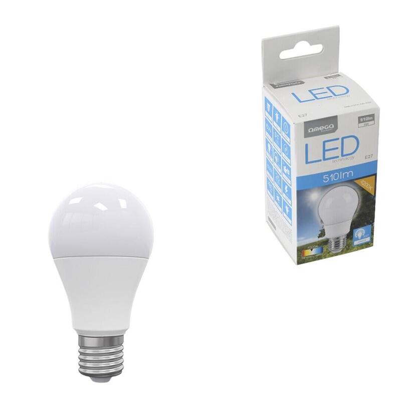 Omega Bombilla Led Angulo 300 Grados 4200k E27 6w 510lm