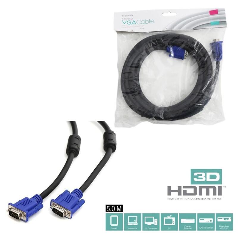 Omega Cable Vga 6+3 5m