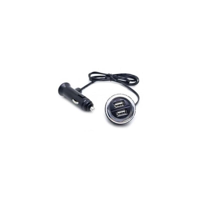 Omega Cargador Coche Cable 1m 2xusb 3.1a