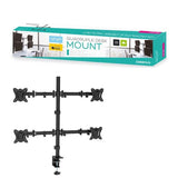 Omega Soporte Monitor Quadruple Sobremesa 13"27" 180  Grados Rotacion Inclinacion