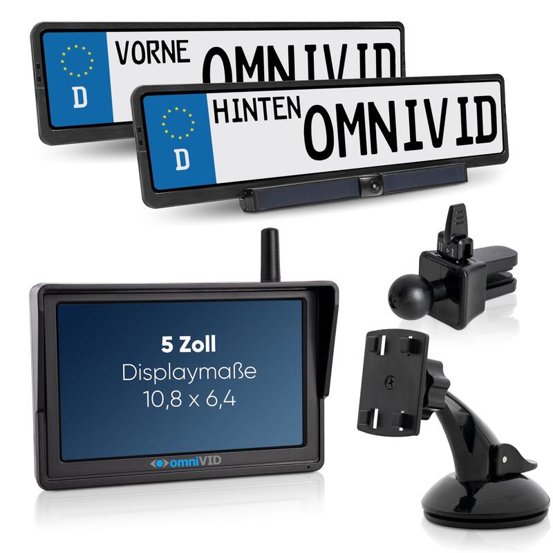 Omnivid Solar Duo Kabelloses Solar-RCkfahrvideosystem