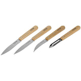 Opinel Natural 4 Essential Knives Box Set