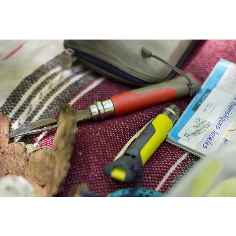 Opinel Navaja De Bolsillo  No. 08 Outdoor Grün