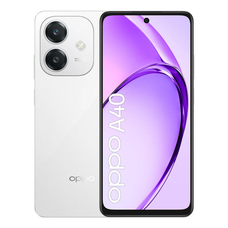 Oppo A40 6+128gb 6.67" 4g Starlight White Opt