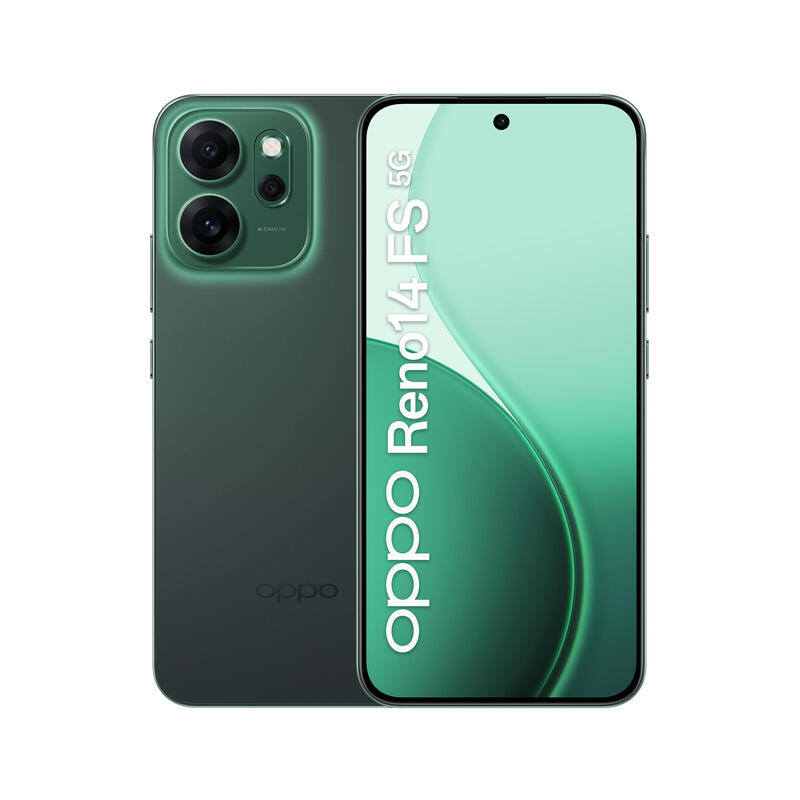 Oppo Reno14 Fs 5g Dual Sim 12gb Ram 512gb - Luminous Green