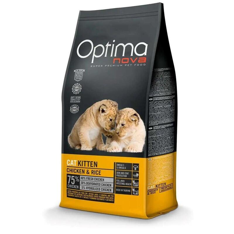 Optimanova Kitten Pollo Y Arroz 2kg