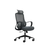 Oqonos Cherg 005 Silla De Oficina Ergonomica Con Reposacabezas Cervical Ajustable, Respaldo De Malla Transpirable,