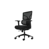 Oqonos Cherg 012 Silla De Oficina Ergonomica Con Respaldo Y Asiento De Malla Elastica, Reposabrazos 4d, Asiento