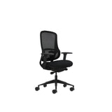 Oqonos Cherg 021 Silla De Oficina Ergonomica Con Mecanismo Autobalanceado, Reposabrazos 4d, Asiento Deslizable Y Ruedas