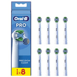 Oral-B Eb20rx Precisionclean 8 Szt.