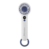Orbegozo Hf 2200 Ventilador De Mano Portatil - Ventilacion Ajustable - Display Digital - Carga Usb-C - Bateria De Litio