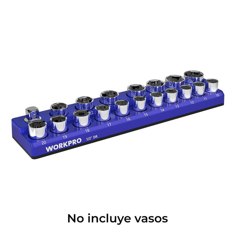 Organizador Magnético Vacío Para Vasos De 1/2" Estándar