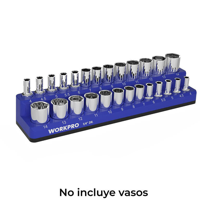 Organizador Magnético Vacío Para Vasos De 1/4" Estándar
