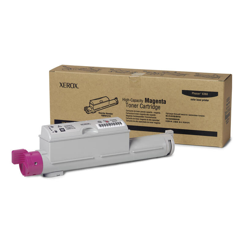 Original Xerox Toner Laser Magenta 12.000 Paginas Phaser/6360