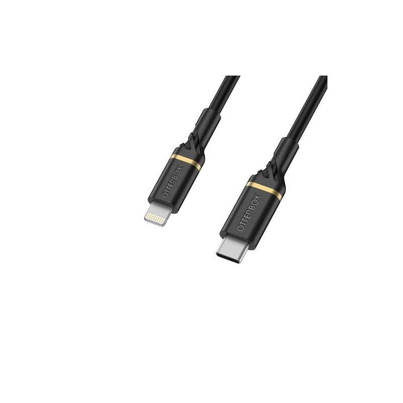 Otterbox Cable Usb C-Lightning 2m Usb-Pd Black