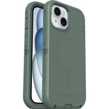 Otterbox Defender Series Carcasa Trasera Para Teléfono Móvil Compatibilidad Con Magsafe Capa De Policarbonato Elastómero Termoplástico (Tpe) Guardabosques (Verde) Para Apple Iphone 13 14 15