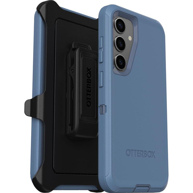 Otterbox Defender Series Carcasa Trasera Para Teléfono Móvil Resistente Carcasa De Policarbonato Funda De Caucho Sintético Funda De Policarbonato Vaqueros Azules (Azul) Para Samsung Galaxy S24 Ultra