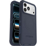 Otterbox Defender Series Pro Carcasa Trasera Para Teléfono Móvil Resistente Compatibilidad Con Magsafe Policarbonato Elastómero Termoplástico (Tpe) Silicona Espuma Viscoelástica Sentimiento Azul Para Apple Iphone 17 Pro Max