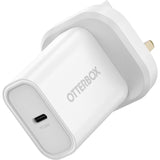 Otterbox - Power Adapter - 20 Watt - Pd [24 Pin Usb-C] - White