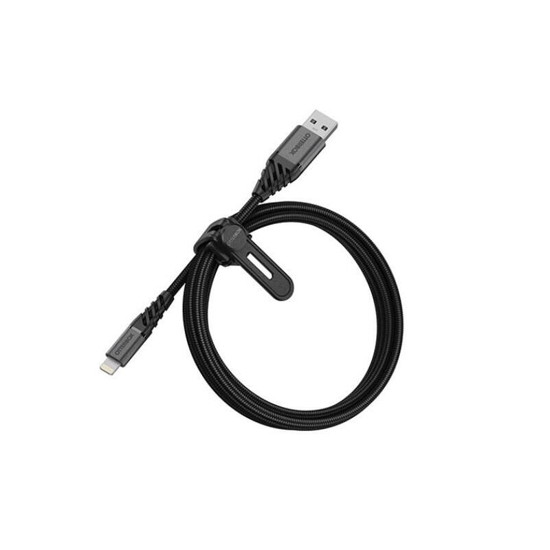 Otterbox Premium Cable Usb A-Lightning 1m Black
