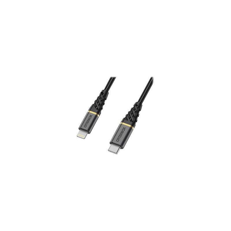Otterbox Premium Cable Usb C-Lightning 2m Usb-Pd Black